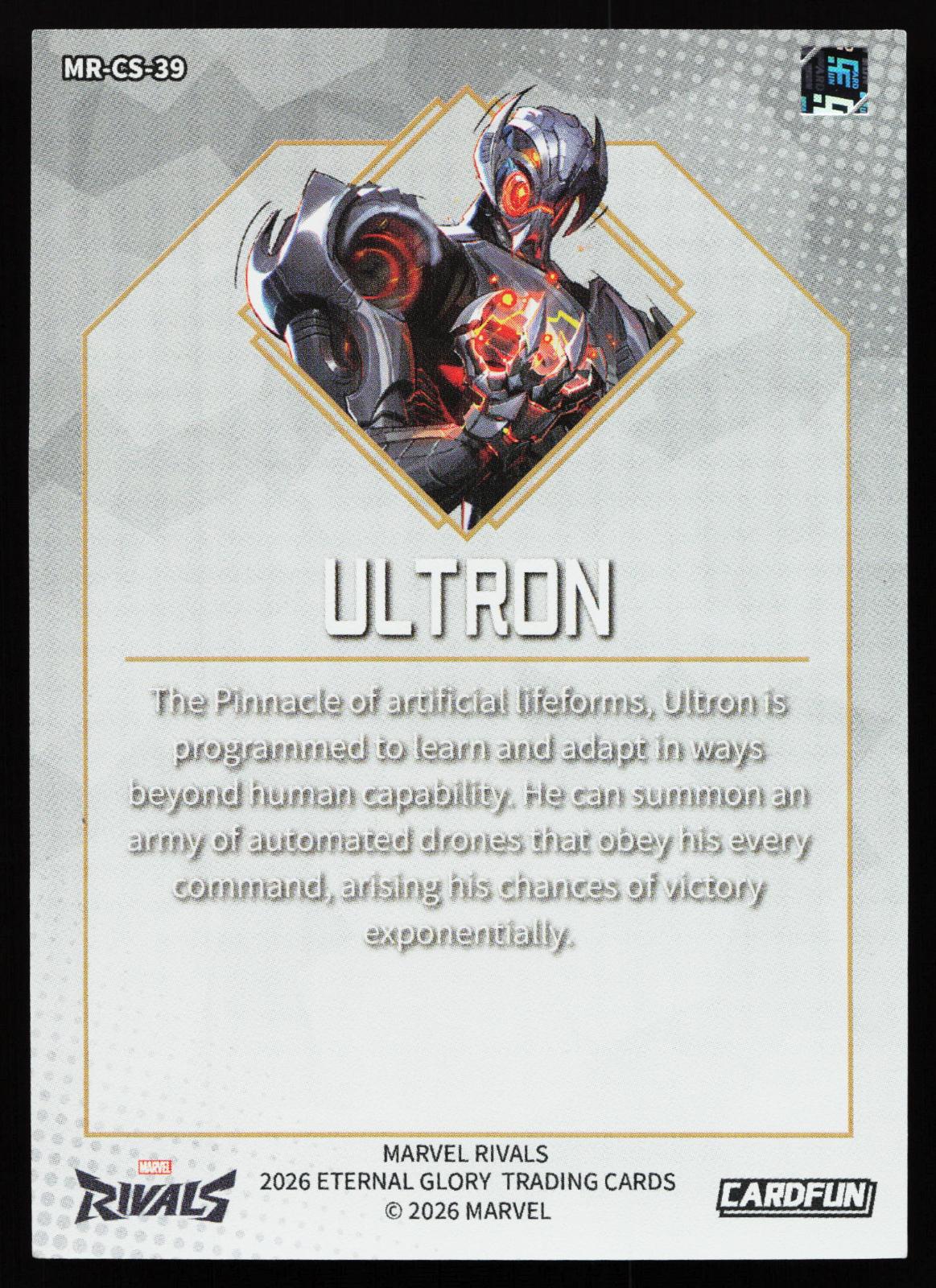 Cardfun Marvel Rivals - MR-CS-39 Ultron back