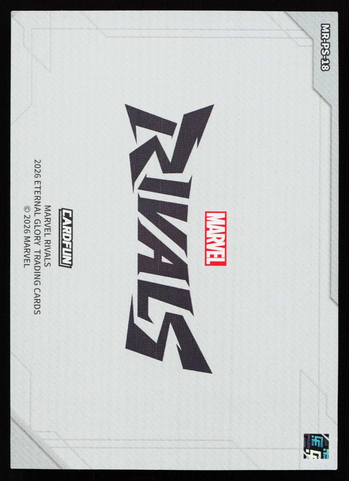 Cardfun Marvel Rivals MR-PS-18 Art Gallery #18 back
