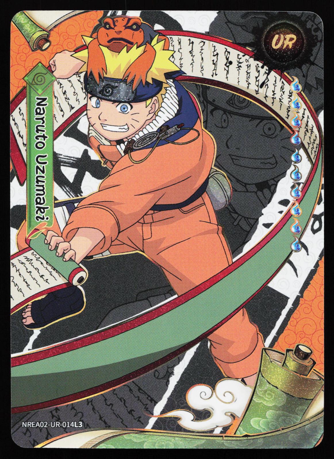 Naruto Kayou Earth Scrolls Series 2 Naruto Uzumaki NREA02-UR-014L3 Ultra Rare