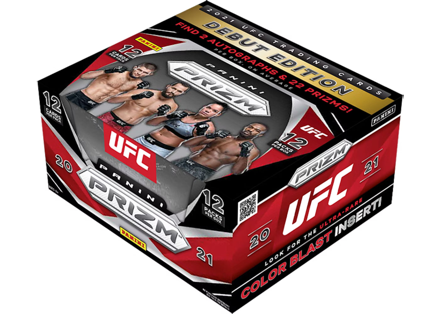 2021 Panini Prizm UFC Debut Edition - Hobby Box