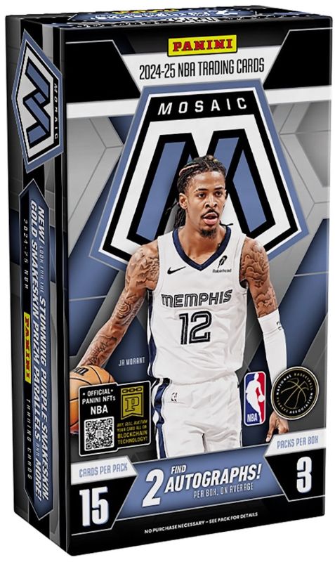 2024-25 Panini NBA Mosaic Basketball Hobby Box