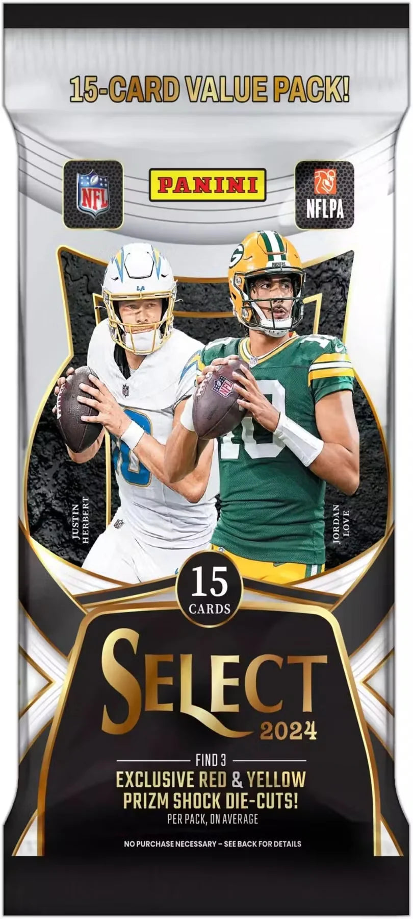 2024 Panini NFL Select Football 15-Card Value Pack