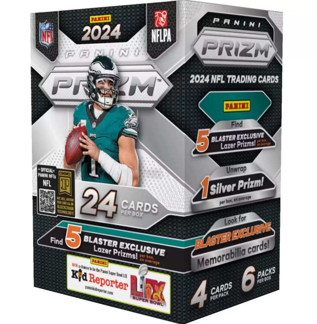 2024 Panini NFL Prizm Football Blaster Box