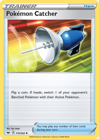 Sword & Shield - 175/202 Pokemon Catcher Uncommon