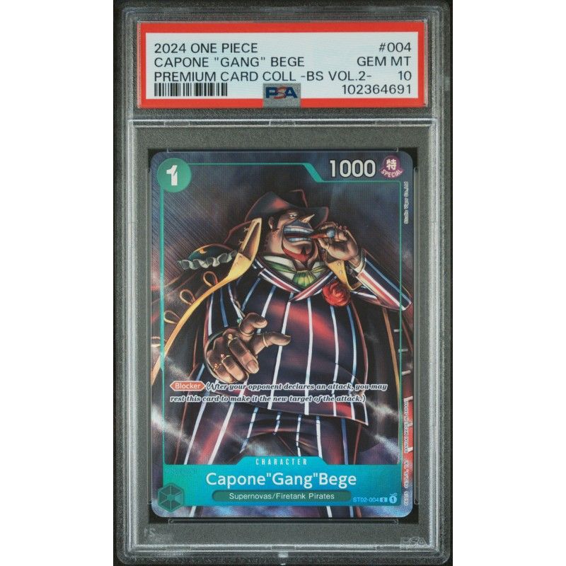 2024 One Piece Premium Card Collection -Best Selection Vol.2- #004 Cap