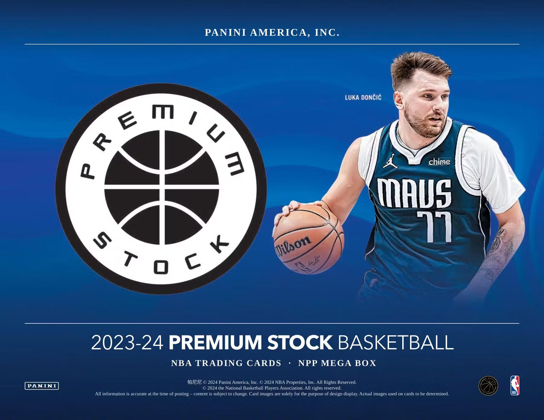 2023-24 Panini NBA Premium Stock Basketball Mega Box