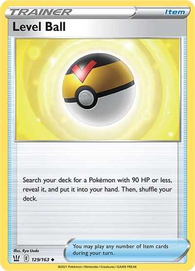Sword & Shield Battle Styles - 129/163 Level Ball Uncommon