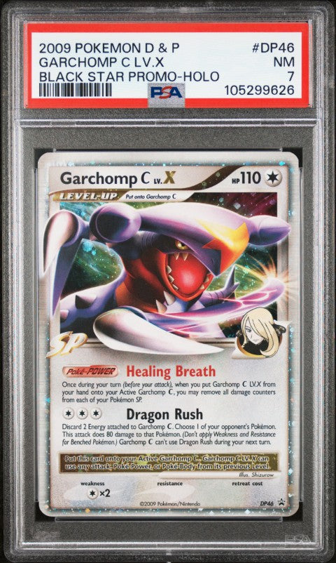 2009 Pokemon Diamond & Pearl Black Star Promo #DP46 Garchomp C Lv.X-Ho 2009 Pokemon Diamond & Pearl Black Star Promo #DP46 Garchomp C Lv.X-Ho