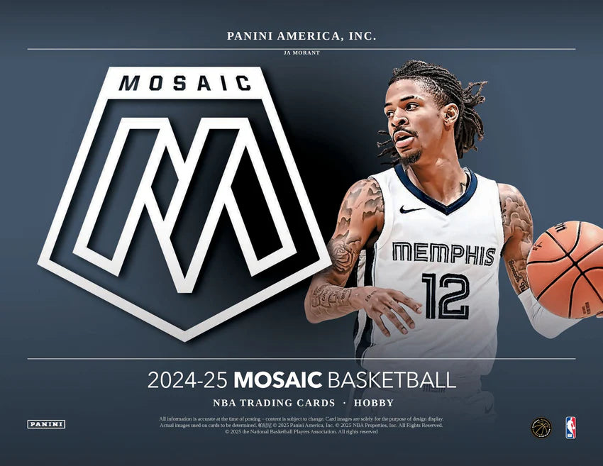 2024-25 Panini NBA Mosaic Basketball Hobby Box