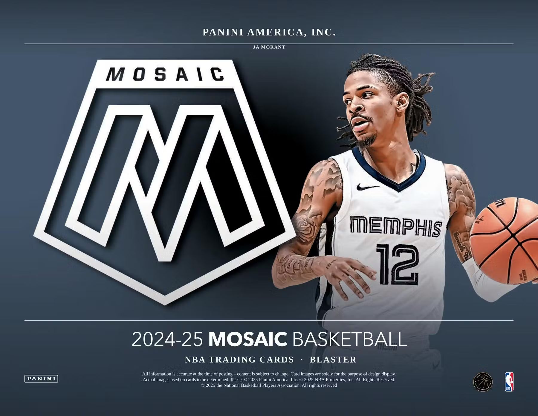 2024-25 Panini NBA Mosaic Basketball Blaster Box