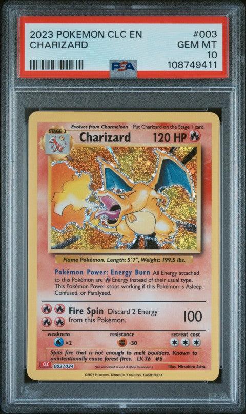 2023 Pokemon Clc-Trading Card Game Classic Charizard & Ho-Oh Ex Deck #