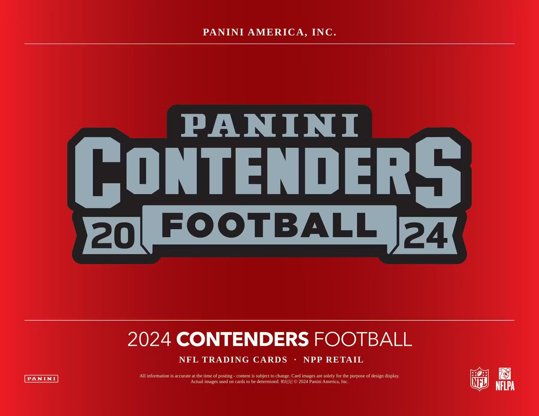 2024 Panini NFL Contenders Football Blaster Box