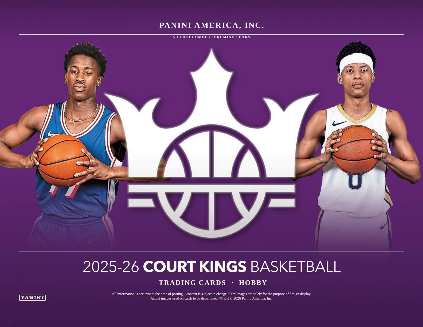 2025-26 Panini NBA Court Kings Basketball Hobby Box