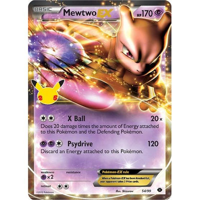 Celebrations Classic Collection - 54/99 Mewtwo EX Classic Collection