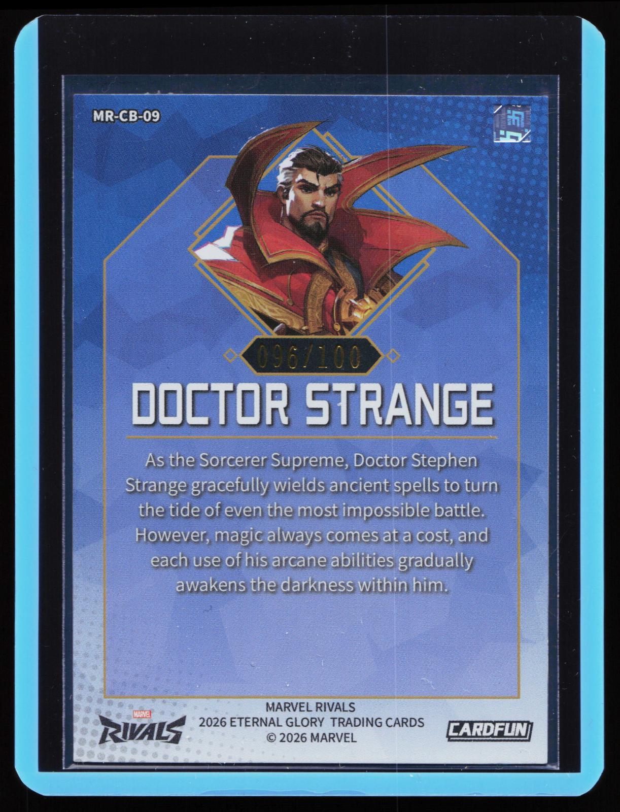 Cardfun Marvel Rivals - MR-CB-09 Doctor Strange back