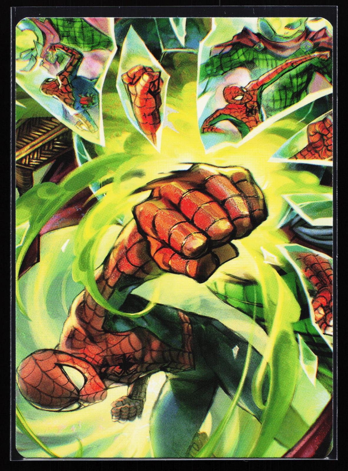 Art Series: Marvel's Spider-Man 17 Kapow! Art Card (Gold-Stamped Signature)