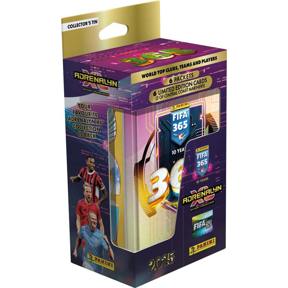 2025 Panini Soccer FIFA 365 Adrenalyn XL Classic Tin
