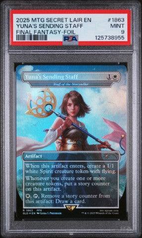 psa final fantasy mtg 2025 MTG Final Fantasy Yuna, Grand Summoner #0216 (Borderless Surge Foil) –  PSA 10 Gem Mint
