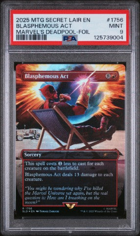 blasphemous act mtg card Magic The Gathering - Blasphemous Act - Innistrad main image 0