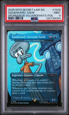squidward mtg card Squidwards In Magic The Gathering Now #mtg #magicthegathering #spongebob