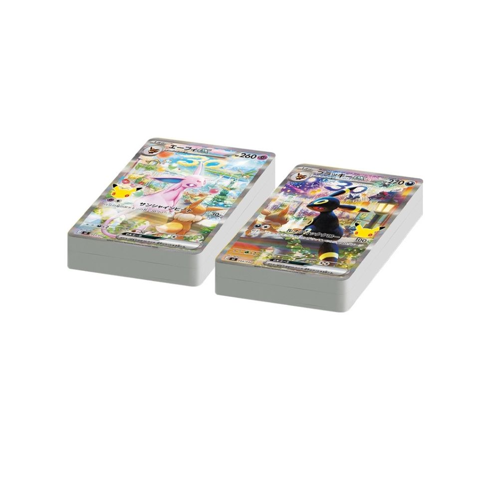 Pokémon TCG 30th Celebration Espeon & Umbreon ex Premium Deck Set (Japanese)