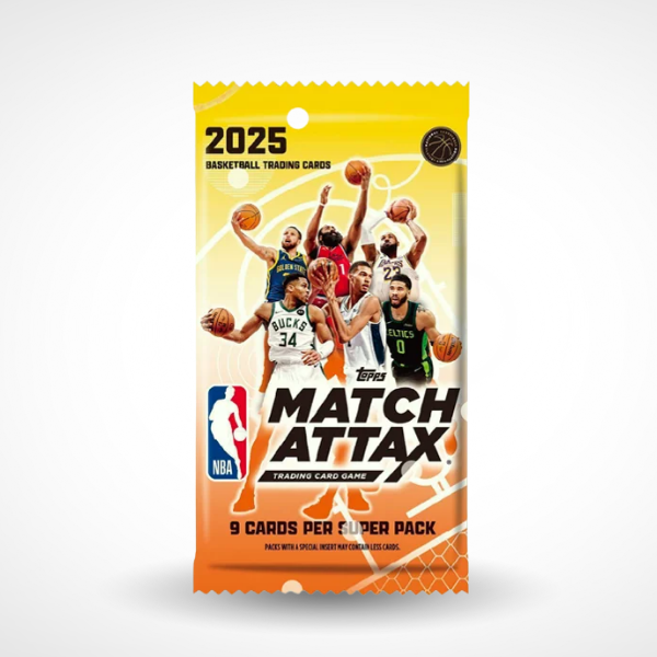 2025-26 Topps NBA Match Attax Basketball 9-Card Super Pack