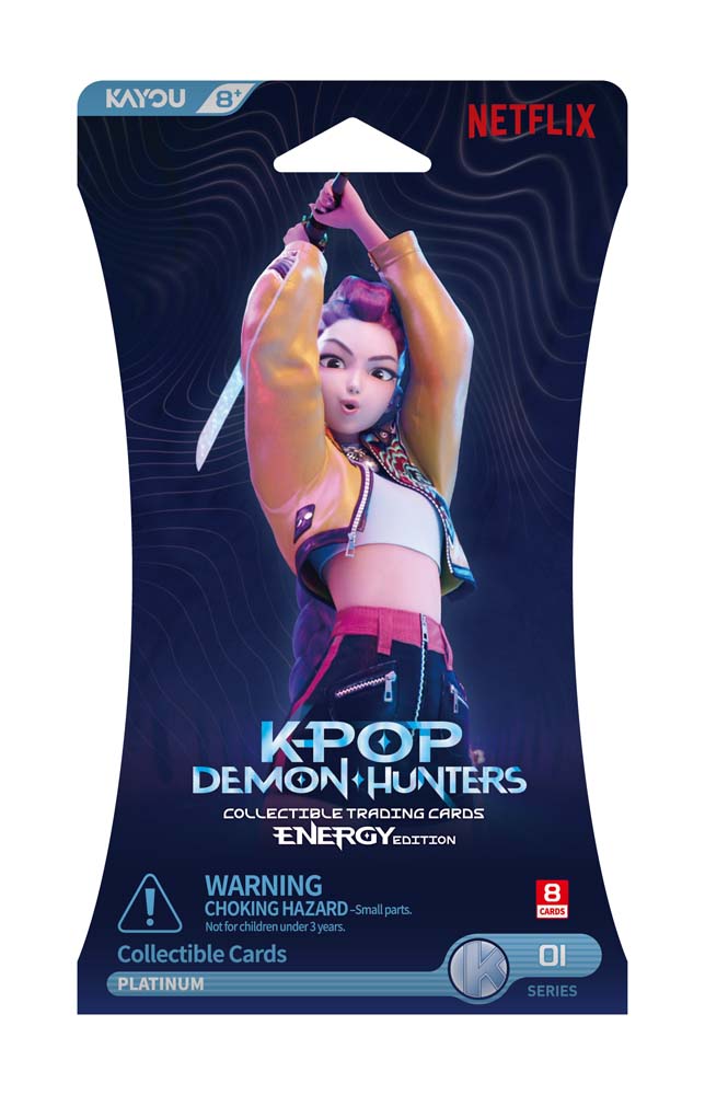 Kayou K-POP Demon Hunters Collectible Trading Card Blister - Energy Edition