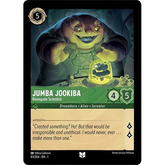 Lorcana - The First Chapter - 083/204 Jumba Jookiba - Renegade Scientist Uncommon
