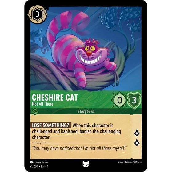 Lorcana - The First Chapter - 071/204 Cheshire Cat - Not All There Uncommon