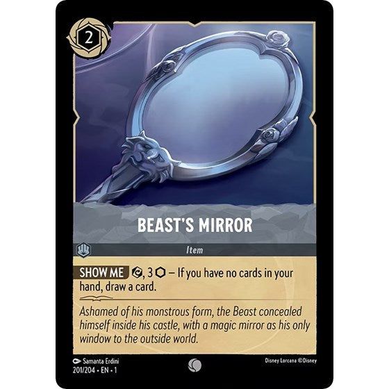 magic mirror lorcana card Disney Proxy Chapter 1 NoneFoil - Tamatoa - So Shiny!(159/204) The artwork is the only