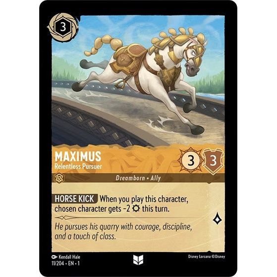 Lorcana - The First Chapter - 011/204 Maximus - Relentless Pursuer Uncommon