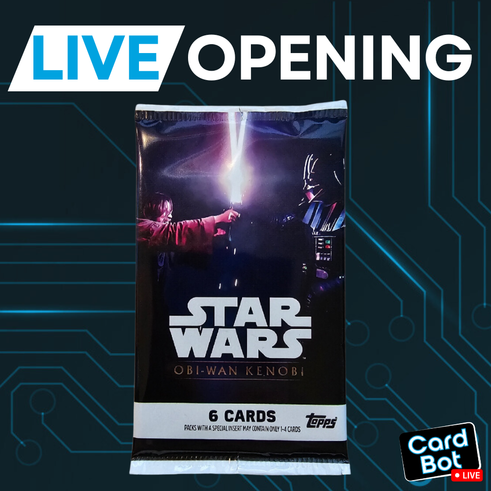 LIVE OPENING - Topps Star Wars Obi-Wan Kenobi Season 1 Pack