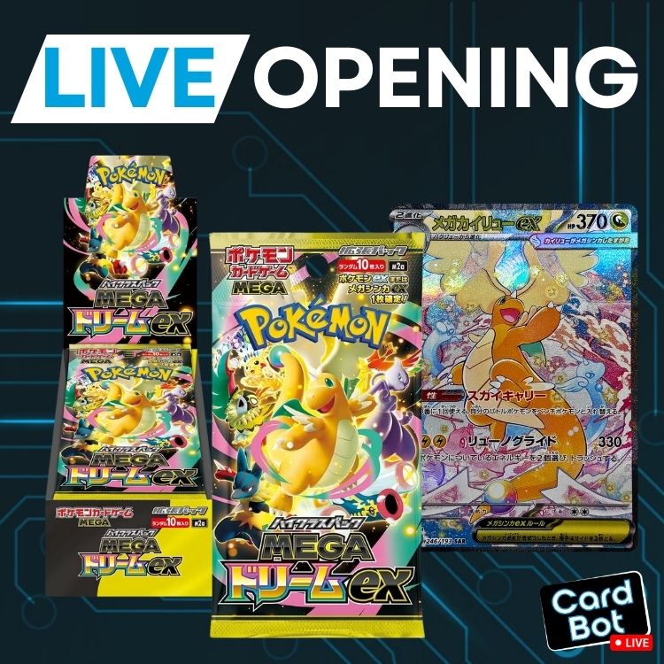 LIVE OPENING - Pokémon TCG Mega Dream ex (Japanese)