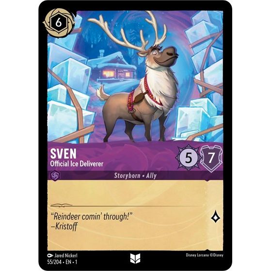 Lorcana - The First Chapter - 055/204 Sven - Official Ice Deliverer Uncommon