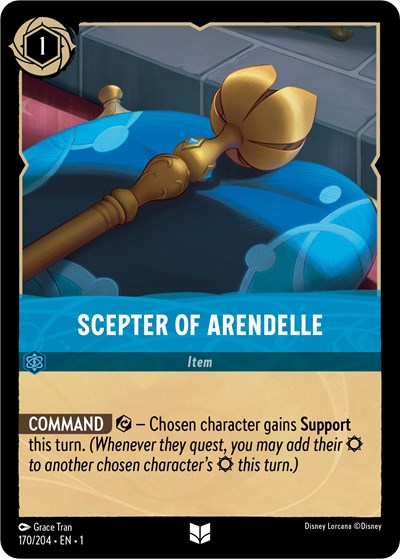 Lorcana - The First Chapter - 170/204 Scepter of Arendelle Uncommon