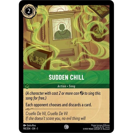 Lorcana - The First Chapter - 098/204 Sudden Chill Common