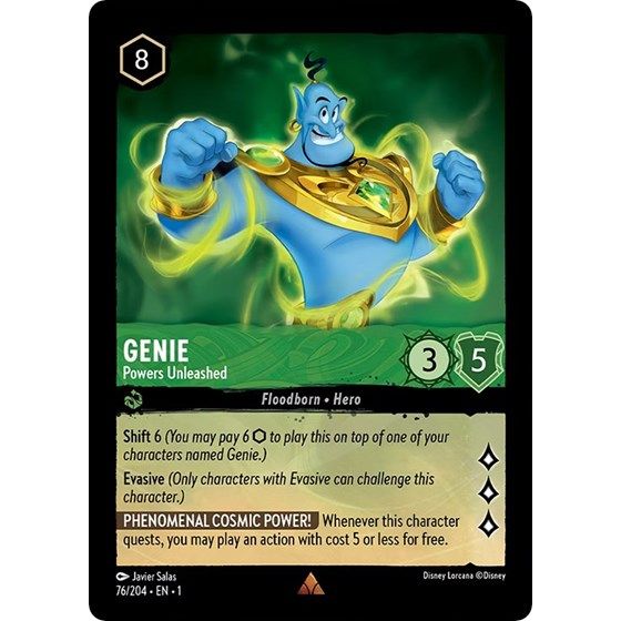 Lorcana - The First Chapter - 076/204 Genie - Powers Unleashed Rare