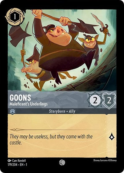 Lorcana - The First Chapter - 179/204 Goons - Maleficent's Underlings Common