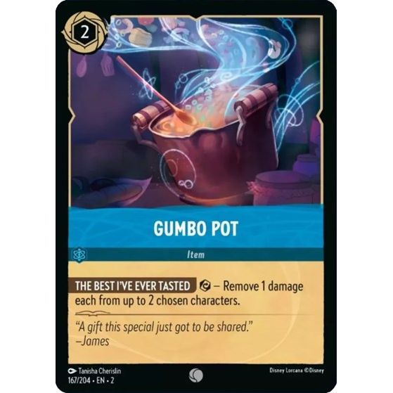 Lorcana - Rise of the Floodborn - 167/204 Gumbo Pot Common