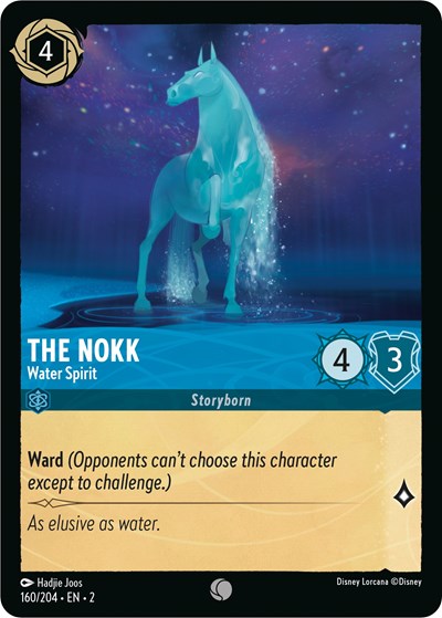Lorcana - Rise of the Floodborn - 160/204 The Nokk - Water Spirit Common