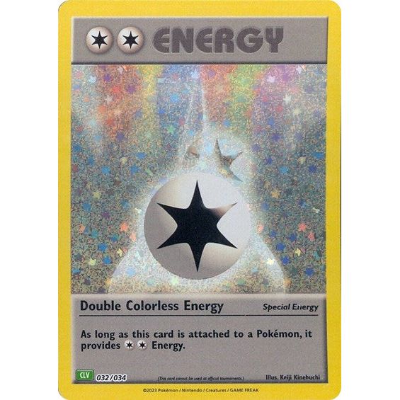 Pokemon Trading Card Game Classic - 032/034 Double Colorless Energy (CLV) Classic Collection Pokemon Trading Card Game Classic - 032/034 Double Colorless Energy (CLV) Classic Collection