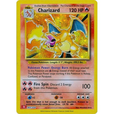 Pokemon Trading Card Game Classic - 003/034 Charizard Classic Collection