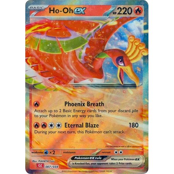ho oh pokemon card rainbow Pokemon Trading Card Game Classic