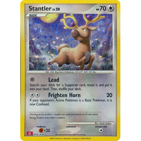 Pokemon Trading Card Game Classic - 016/034 Stantler Classic Collection Pokemon Trading Card Game Classic - 016/034 Stantler Classic Collection