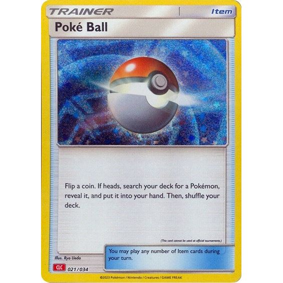 Pokemon Trading Card Game Classic - 021/034 Poke Ball (CLC) Classic Collection Pokemon Trading Card Game Classic - 021/034 Poke Ball (CLC) Classic Collection