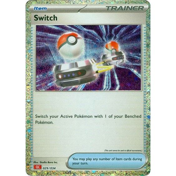 Pokemon Trading Card Game Classic - 029/034 Switch (CLC) Classic Collection Pokemon Trading Card Game Classic - 029/034 Switch (CLC) Classic Collection