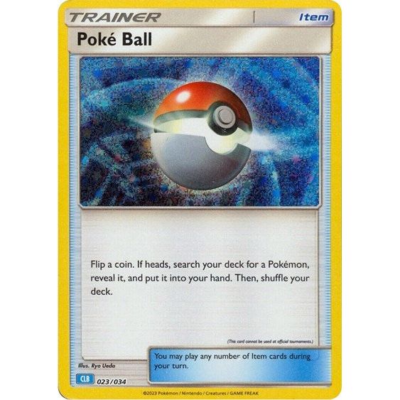 Pokemon Trading Card Game Classic - 023/034 Poke Ball (CLB) Classic Collection Pokemon Trading Card Game Classic - 023/034 Poke Ball (CLB) Classic Collection