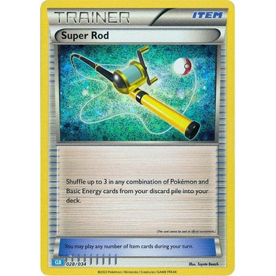 Pokemon Trading Card Game Classic - 028/034 Super Rod (CLB) Classic Collection
