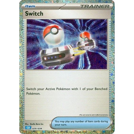 Pokemon Trading Card Game Classic - 029/034 Switch (CLB) Classic Collection Pokemon Trading Card Game Classic - 029/034 Switch (CLB) Classic Collection