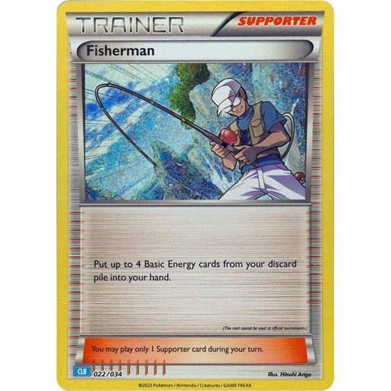 Pokemon Trading Card Game Classic - 022/034 Fisherman Classic Collection Pokemon Trading Card Game Classic - 022/034 Fisherman Classic Collection